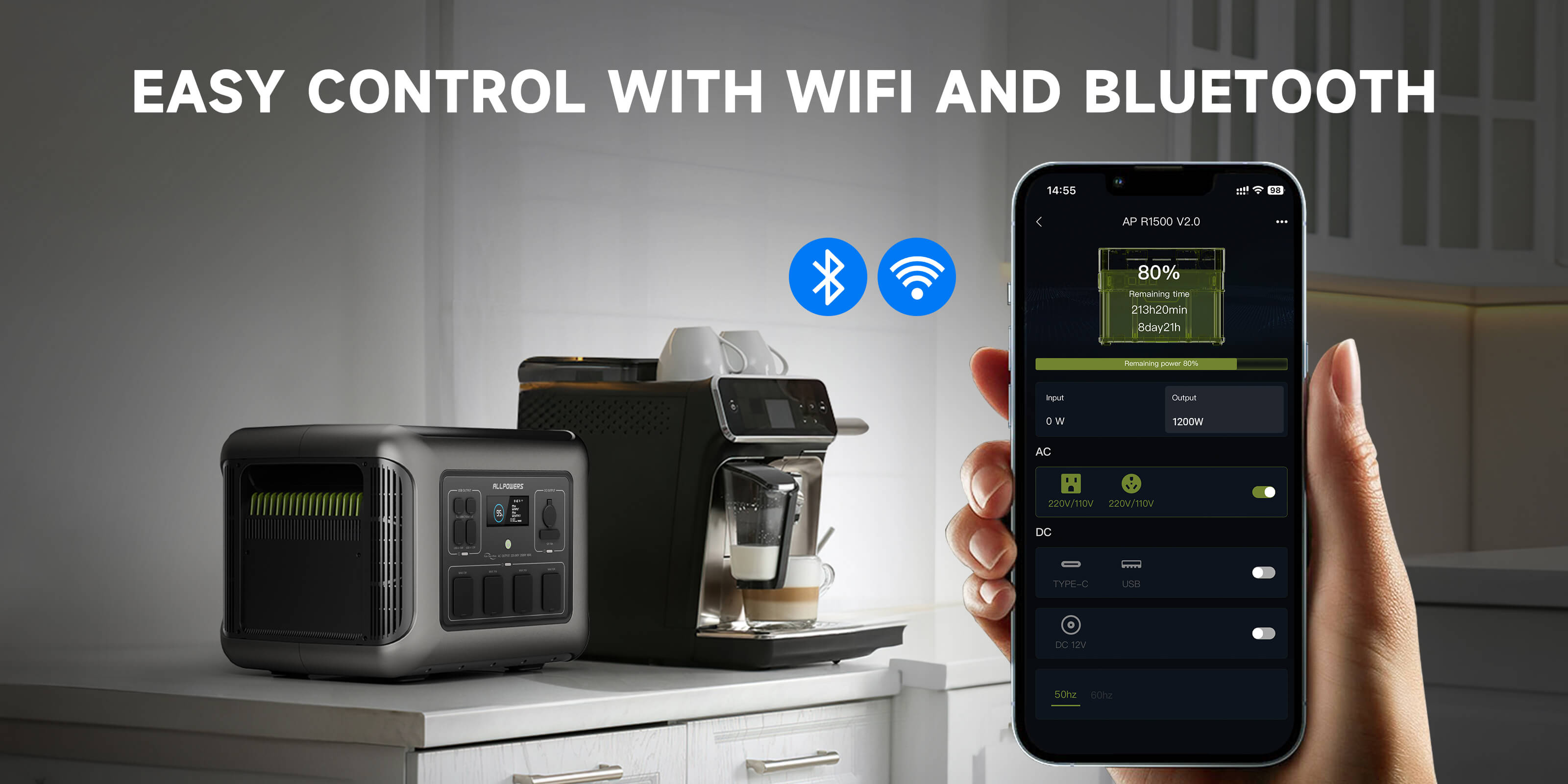 R2500_UK_easy conteol with WIFI and bluetooth