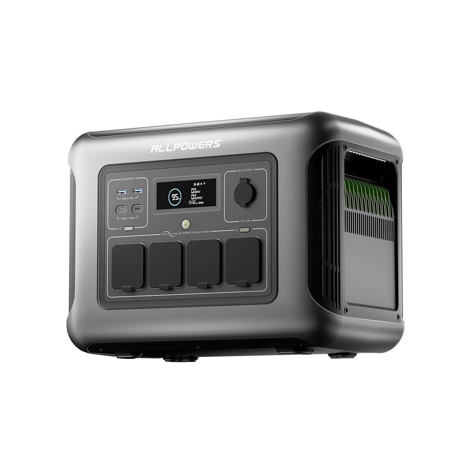 ALLPOWERS R1500 Lite Tragbare Powerstation | 1600W 1056Wh
