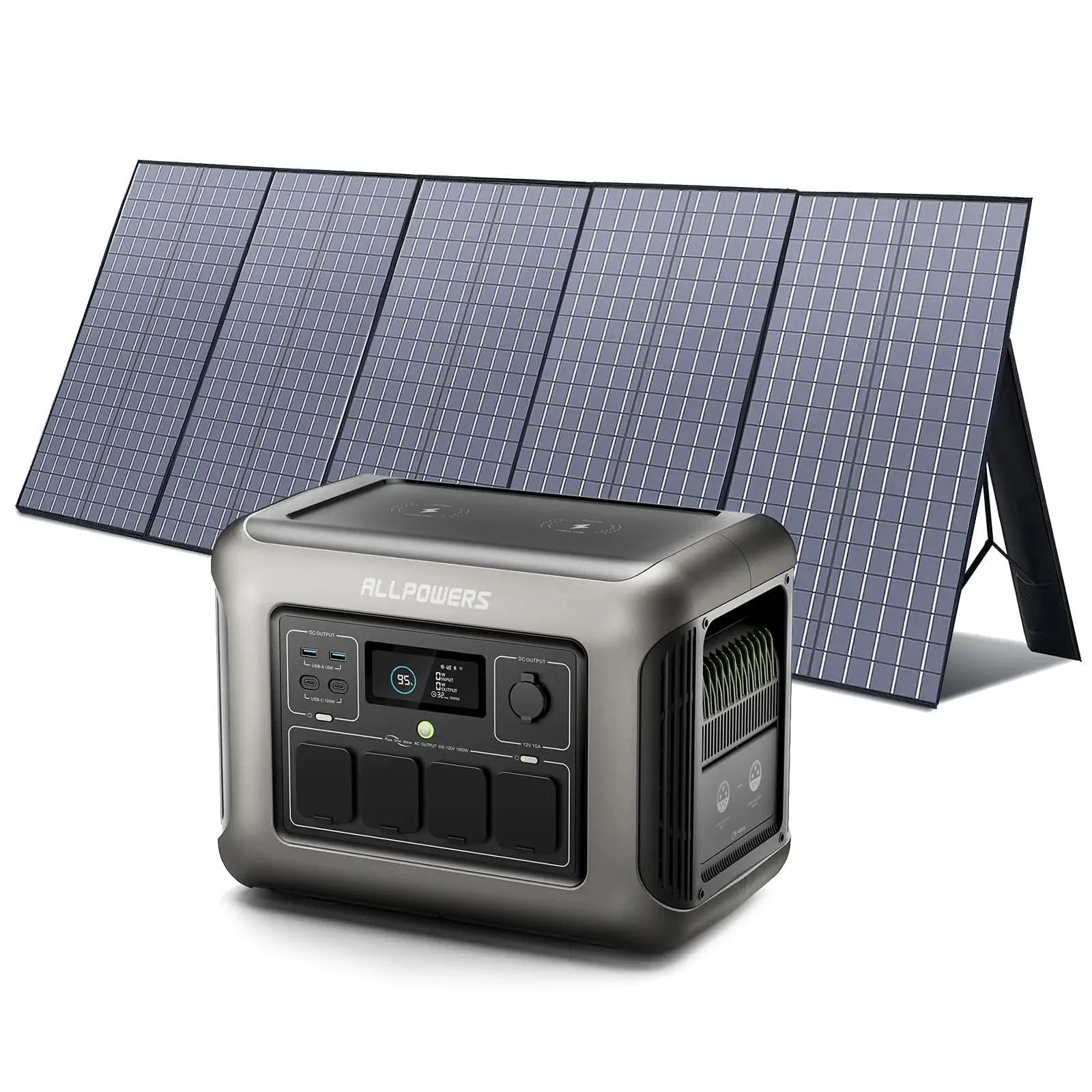 ALLPOWERS R1500 Lite Tragbare Powerstation | 1600W 1056Wh
