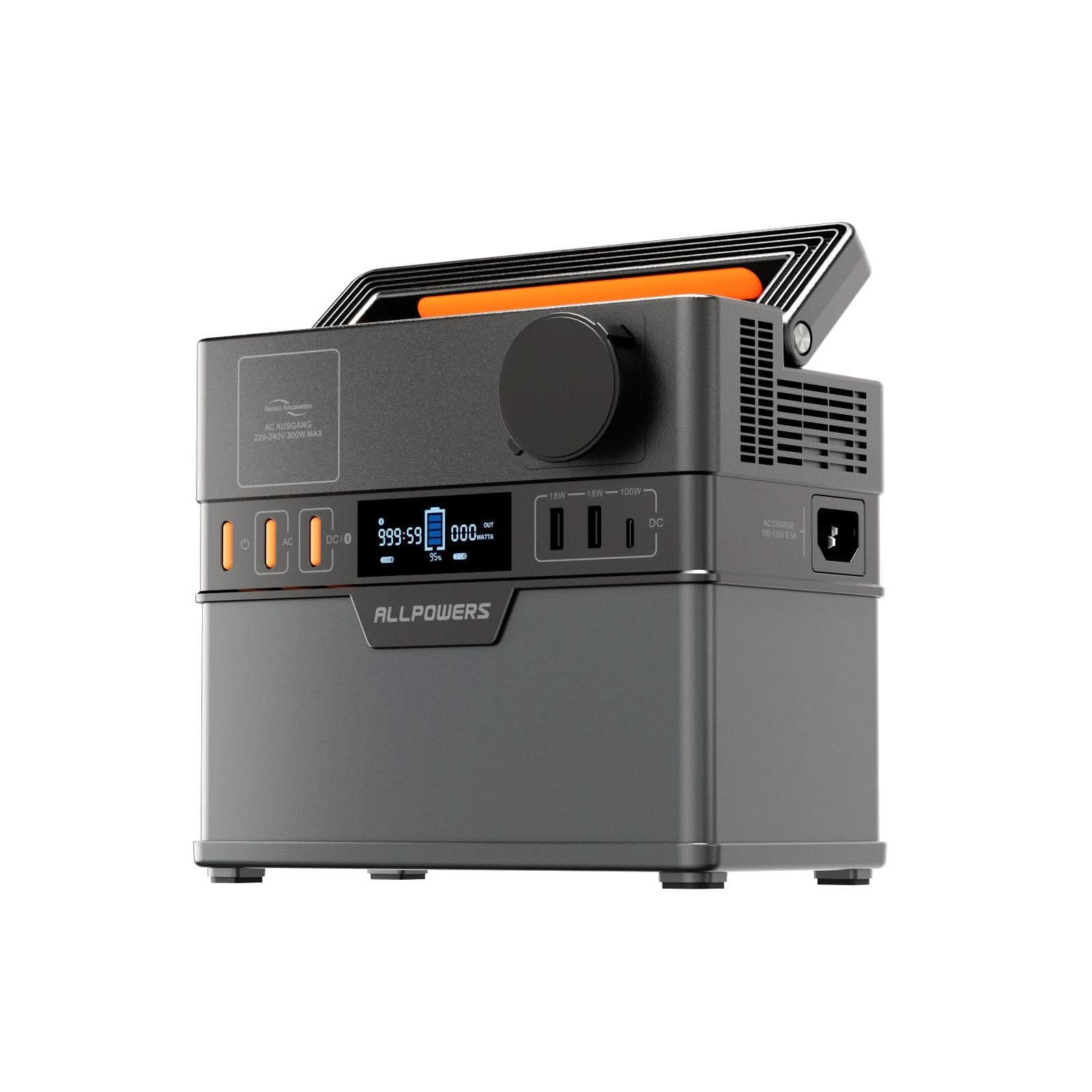 ALLPOWERS S300 Plus Tragbares Powerstation | 300W 288Wh