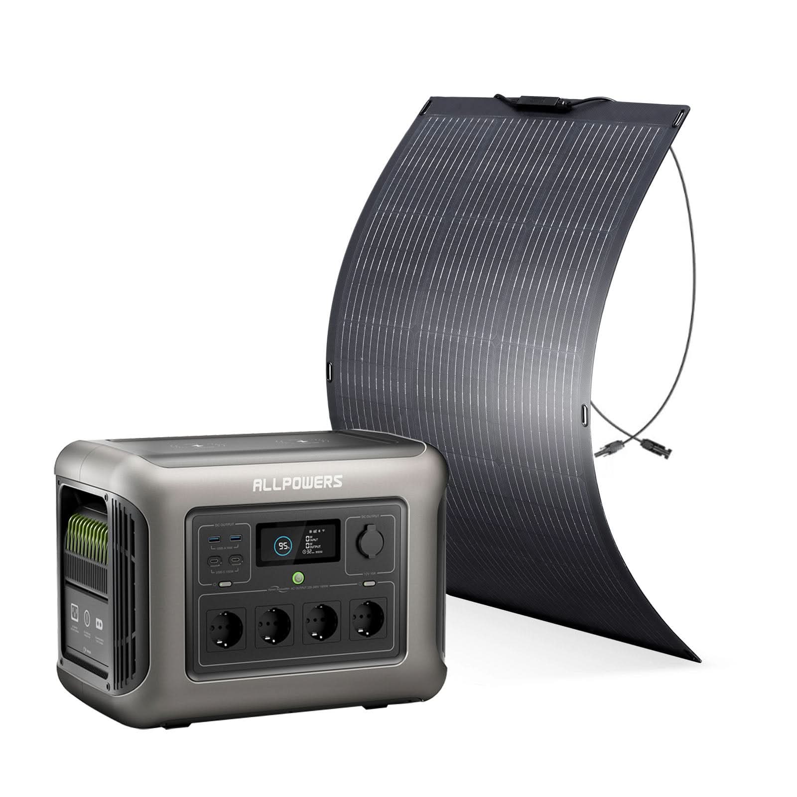 ALLPOWERS R1500 Lite Tragbare Powerstation | 1600W 1056Wh