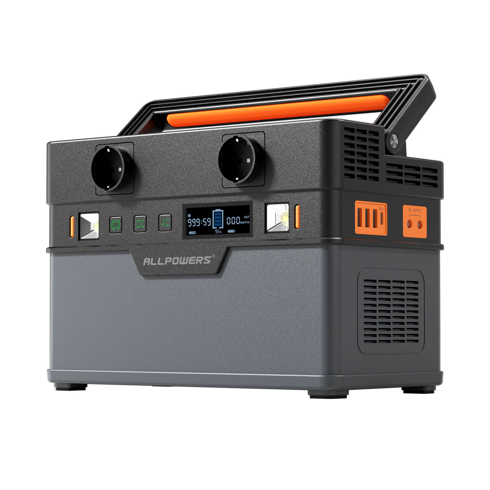 ALLPOWERS S700 Tragbares Powerstation | 700W 606Wh - Refurbished
